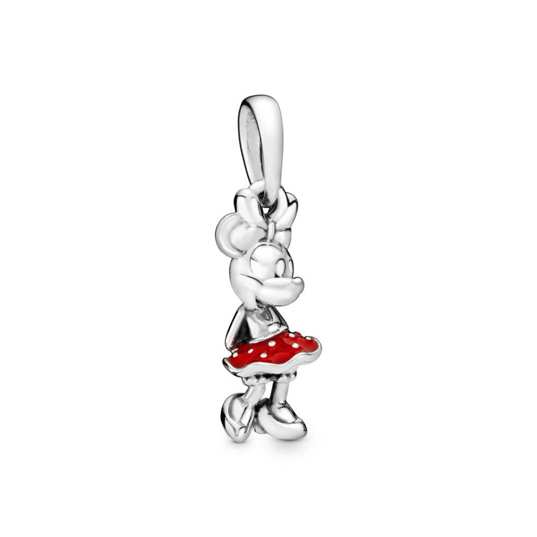 Disney, Minnie’s Polka Dots Pendant Sterling silver, Enamel, Red