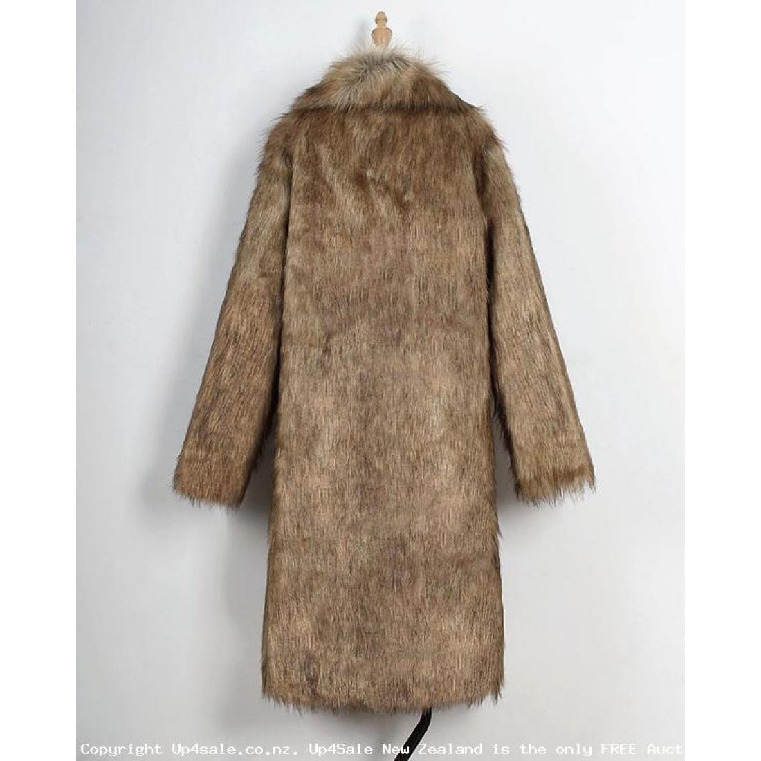 Luxurious 100% Vegan Thick Warm Faux Fur Coats Available Up to Up to Size 18