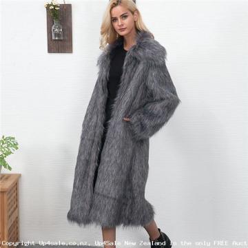 Luxurious 100% Vegan Thick Warm Faux Fur Coats Available Up to Up to Size 18