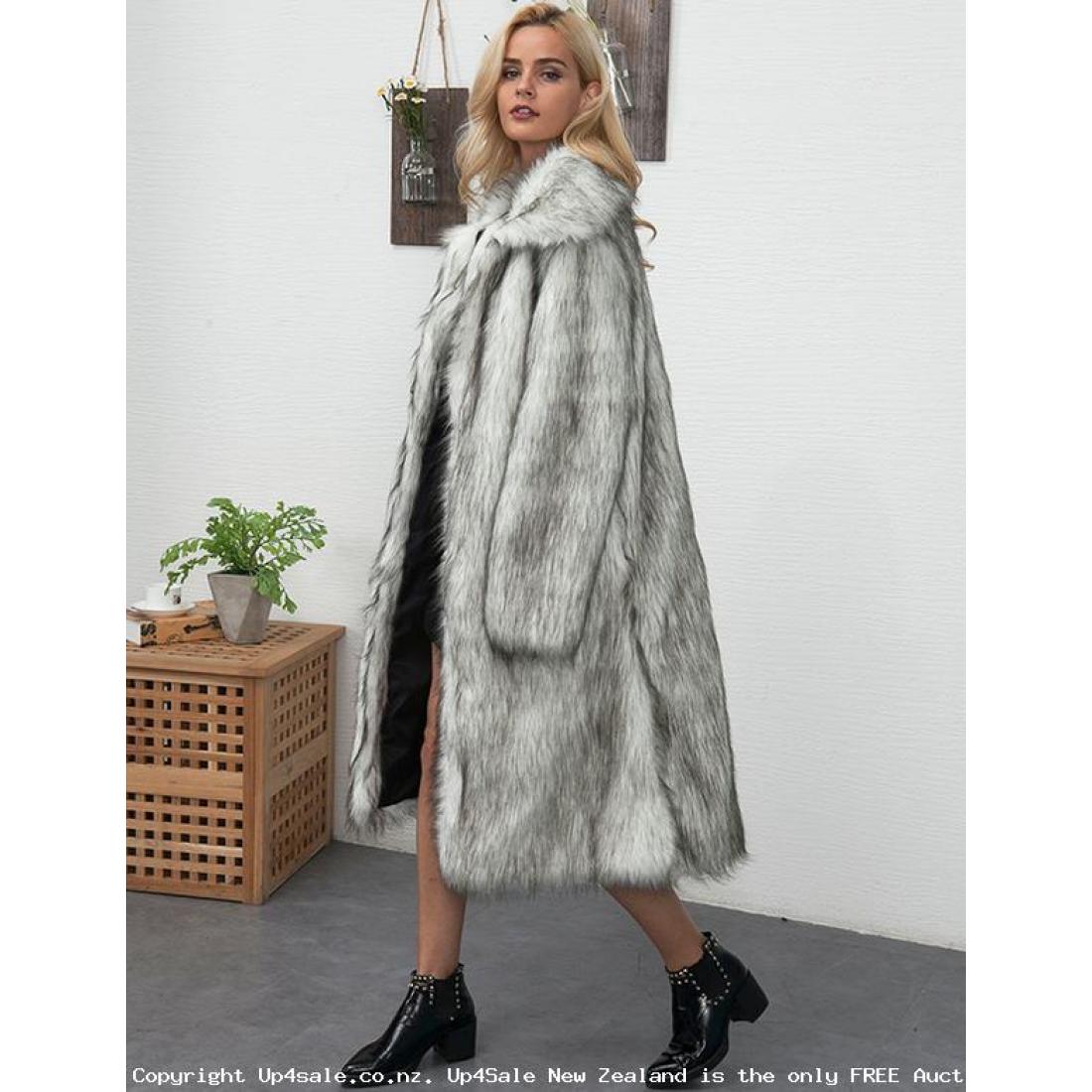Luxurious 100% Vegan Thick Warm Faux Fur Coats Available Up to Up to Size 18