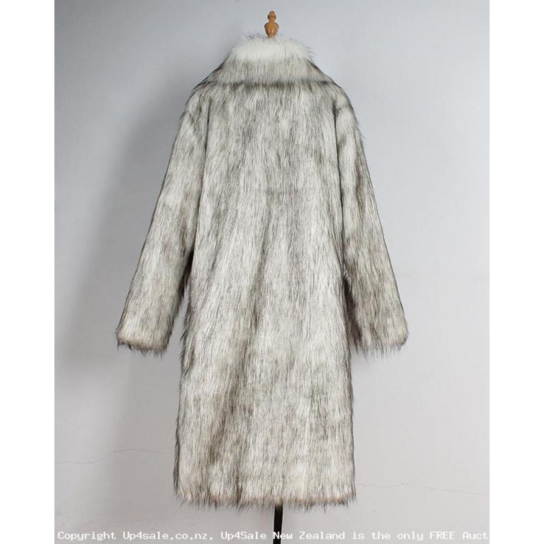 Luxurious 100% Vegan Thick Warm Faux Fur Coats Available Up to Up to Size 18
